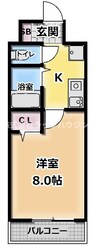 大和田駅 徒歩1分 6階の物件間取画像